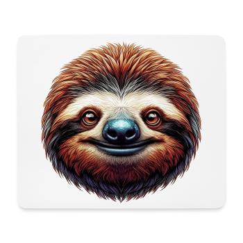 Sloth - Mouse Pad (horizontal) - white - Front