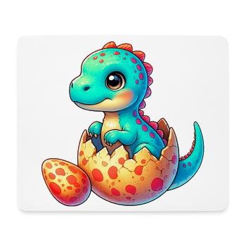 Dinosaur - Mouse Pad (horizontal) - white - Front