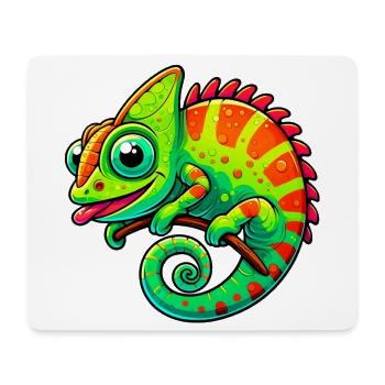 Chameleon - Mouse Pad (horizontal) - white - Front