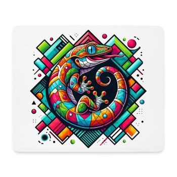 Gecko - Mouse Pad (horizontal) - white - Front