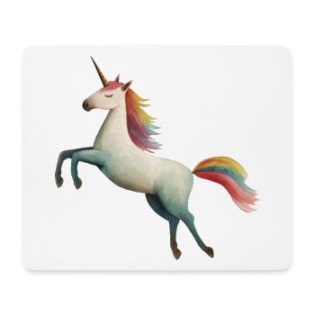 Unicorn - Mouse Pad (horizontal) - white - Front