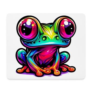 Frog - Mouse Pad (horizontal) - white - Front