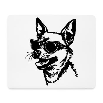 Chihuahua Dog - Mouse Pad (horizontal) - white - Front