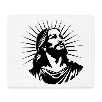 Jesus Christus Katholisch Religion Christentum - Mousepad (Querformat) - Weiß - Vorne