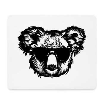 Koala - Mousepad (Querformat) - Weiß - Vorne