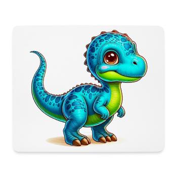Dinosaur - Mouse Pad (horizontal) - white - Front