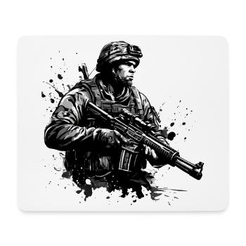 ARMEE 02 - Mousepad (Querformat) - Weiß - Vorne