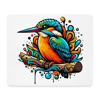 Kingfisher - Mouse Pad (horizontal) - white - Front