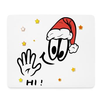 Santa Claus Comic - Mouse Pad (horizontal) - white - Front