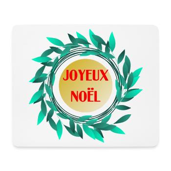 CHRISTMAS. MERRY CHRISTMAS - Mouse Pad (horizontal) - white - Front