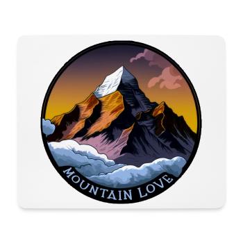Mountain Love - Mouse Pad (horizontal) - white - Front
