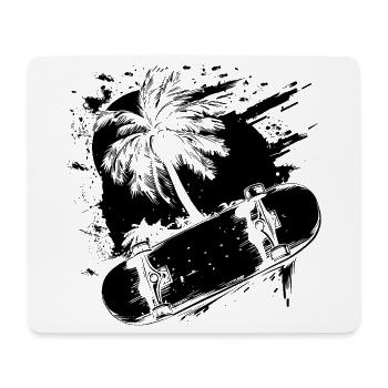 Skateboarding Graphics - Mouse Pad (horizontal) - white - Front