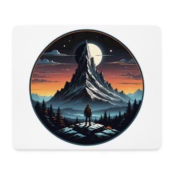 turist_01 - Mouse Pad (horizontal) - white - Front