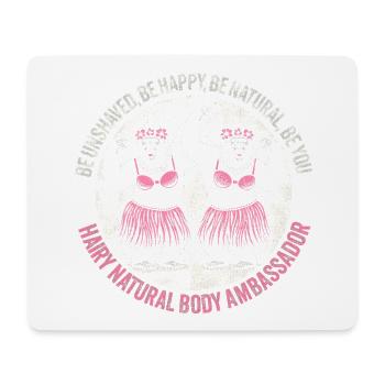 Hula Dancer Gorilla Celebration Tee - Tapis de souris (format paysage) - blanc - Devant
