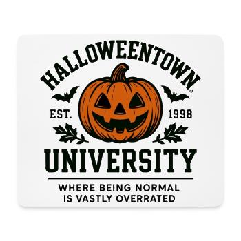 Université Halloweentown - Motif de design d’Halloween - Tapis de souris (format paysage) - blanc - Devant