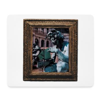 Sculpture of the Fort - Mouse Pad (horizontal) - white - Front