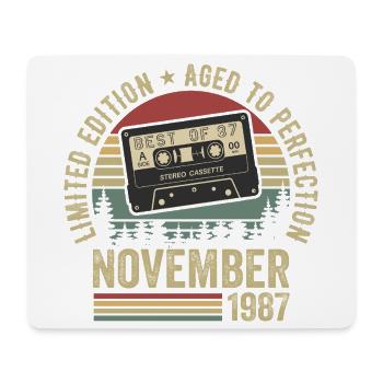 November 1987 - Mousepad (Querformat) - Weiß - Vorne