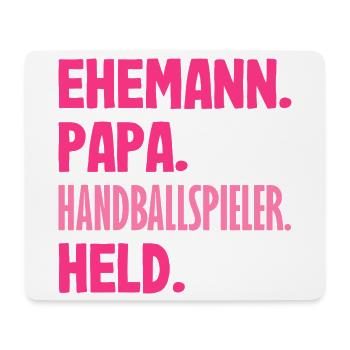 Handball Joueurs Handball Handball Cadeaux - Tapis de souris (format paysage) - blanc - Devant