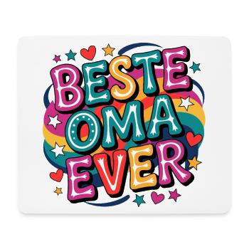 Best Grandma Ever - Mouse Pad (horizontal) - white - Front