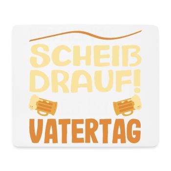 Lustiges Vatertag Geschenk Papa Bier - Mousepad (Querformat) - Weiß - Vorne