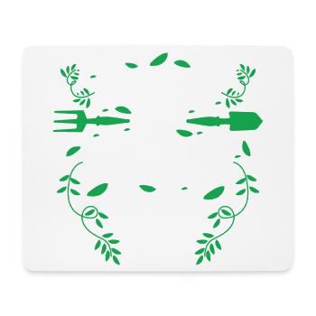 I'll Be In My Office Gardening Gift Art - Mouse Pad (horizontal) - white - Front