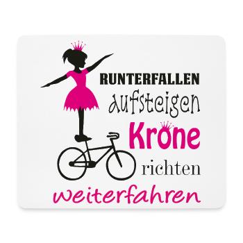 Artistic cycling, artistic cycling, indoor cycling - Mouse Pad (horizontal) - white - Front