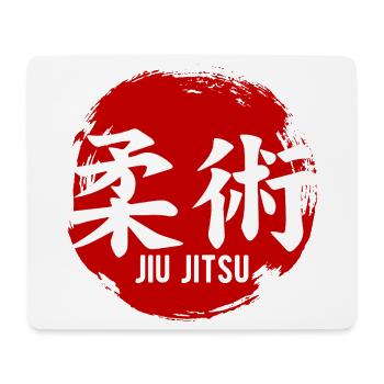 Jiu Jitsu Martial Arts Gym GYM - Mousepad (Querformat) - Weiß - Vorne