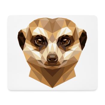Meerkat Meerkat Sweet Suricate Mongoose - Mouse Pad (horizontal) - white - Front