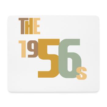 Vintage Year 1956 Birthday 70 Years Gift Idea - Mouse Pad (horizontal) - white - Front