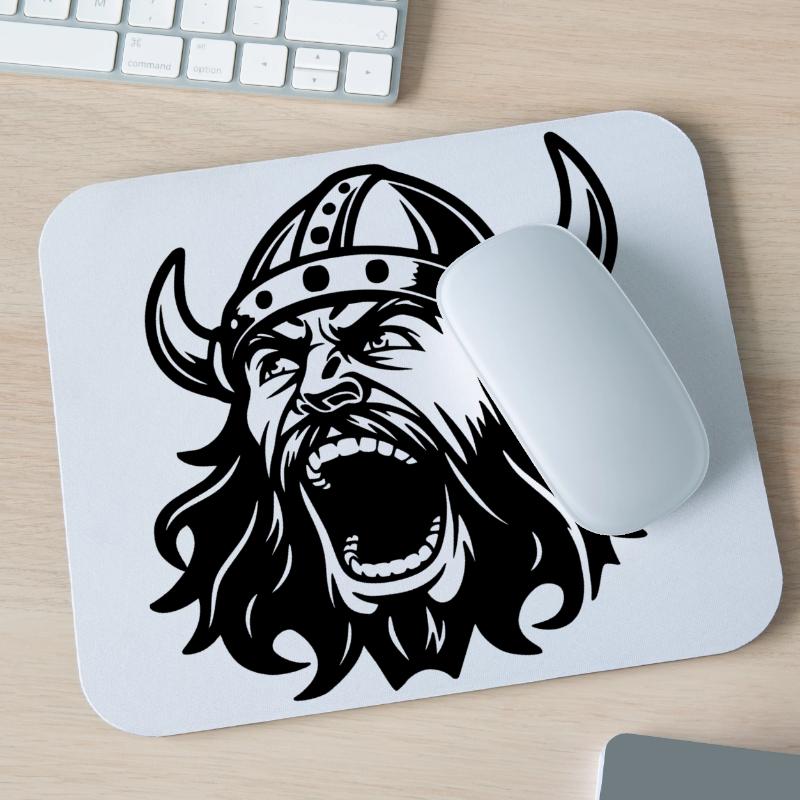 Wikinger Black Head Mousepad (Querformat)