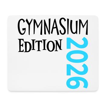 Gymnasium 2026 - Mousepad (Querformat) - Weiß - Vorne