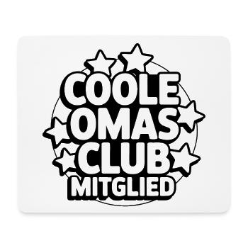 Coole Omas Club - Mousepad (Querformat) - Weiß - Vorne