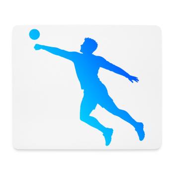 Fistball Playing Gift Idea for a Ball Athlete - Mouse Pad (horizontal) - white - Front