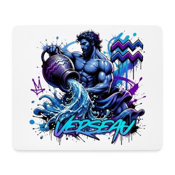 Wassermann – Astrologiegeschenk - Mousepad (Querformat) - Weiß - Vorne