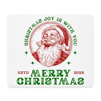 Merry Christmas Santa Retro Weihnachts Geschenk - Mousepad (Querformat) - Weiß - Vorne