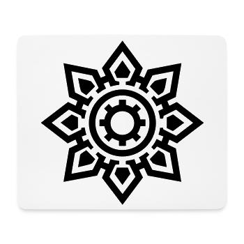 Aztec sun - Mouse Pad (horizontal) - white - Front
