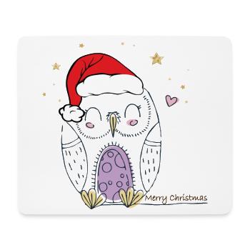 Merry Christmas - Mousepad (Querformat) - Weiß - Vorne