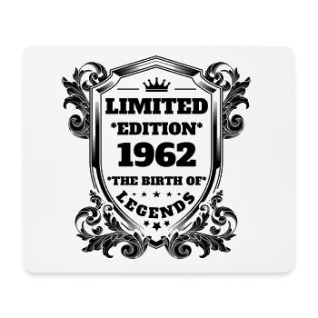 1962 Geburtstag Jahrgang Vintage Retro - Mousepad (Querformat) - Weiß - Vorne