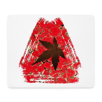 Autumn Leaf E 245 - Mouse Pad (horizontal) - white - Front