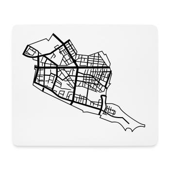 Friedrichshain Berlin - Mousepad (Querformat) - Weiß - Vorne