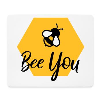 Bee you - Mouse Pad (horizontal) - white - Front