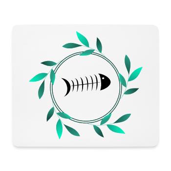 SARDINE. FISH. APRIL FOOL. EASTER. SEA - Mouse Pad (horizontal) - white - Front