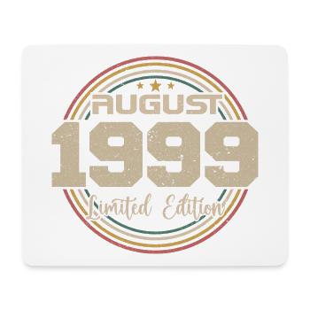 Jahrgang Jahrgang August 1999 Geburtstagsgeschenk 1999 - Mousepad (Querformat) - Weiß - Vorne