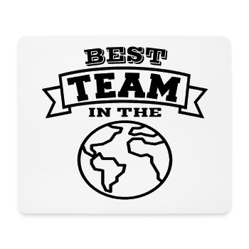 TEAM - Mouse Pad (horizontal) - white - Front