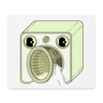 MACHINE - Tapis de souris (format paysage) - blanc - Devant