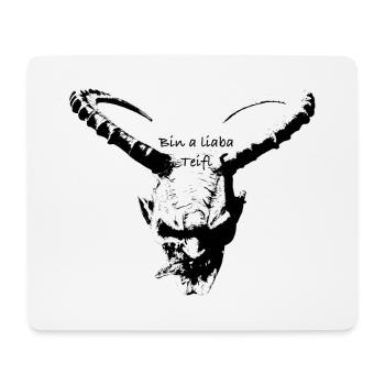 Liaba Teifl - Mousepad (Querformat) - Weiß - Vorne