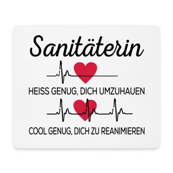 Paramedic - Mouse Pad (horizontal) - white - Front