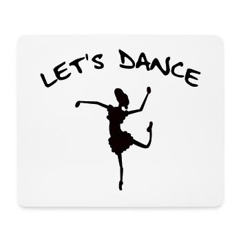 Dansons - Schaf - Tapis de souris (format paysage) - blanc - Devant