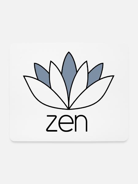 Zen - Mouse Pad (horizontal) - white