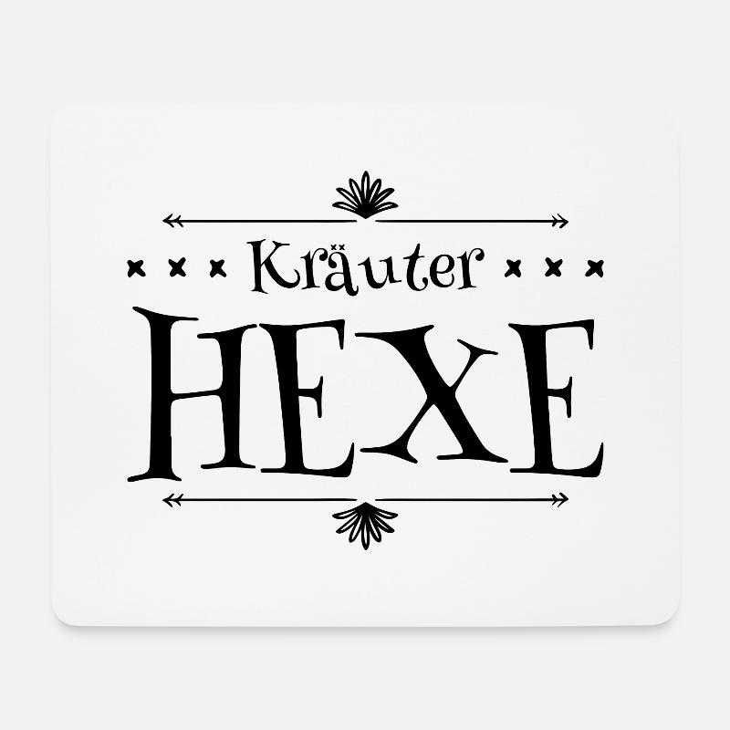 Kräuter Hexe - Mousepad (Querformat) - Weiß